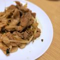 Sac’HiNa's cooksnap of when they made ヘルシー！豚こま肉で！もやし入り生姜焼き.