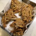 millesnk's cooksnap of when they made 米粉でサックリ♡大豆&ごぼうのかき揚げ.
