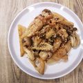 4児男子母さんの台所's cooksnap of when they made れんこんの肉巻きソテー.