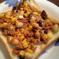 鮎めし♀'s cooksnap of when they made しめじとツナと大豆のケチャップ炒め.