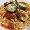 みふゆんご's cooksnap of when they made 秋なすのパスタ風ラーメン.