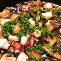 菜つ実☆ミ's cooksnap of when they made タコとホワイトマッシュルームのアヒージョ.