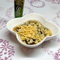 まこさんど's cooksnap of when they made もずく酢に天かす乗せただけ、、山葵風味.