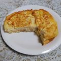 SUNMOONMOM's cooksnap of when they made 甘くないフレンチトースト＊ハム＆チーズ.