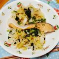 hanemakoo's cooksnap of when they made 味付けいらず♪塩鮭のキャベツ煮.
