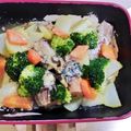 Cony◎'s cooksnap of when they made さば缶とたっぷり野菜のオイル焼き.