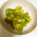 urararara's cooksnap of when they made アボカドの柚子胡椒和え.