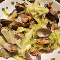 クックE87KH7☆'s cooksnap of when they made キャベツとあさりの酒蒸し.