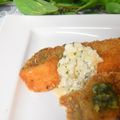 mielle's cooksnap of when they made 秋鮭のフライ。.