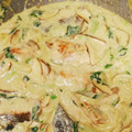 まさ12321's cooksnap of when they made 鮭とほうれん草のカレークリーム煮.