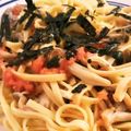 ゆぶね☆'s cooksnap of when they made 和風明太子パスタ〜.