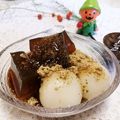 クックI7I5L1☆'s cooksnap of when they made 授乳中のママのおやつ♪黒糖寒天ゼリー.