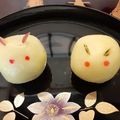 ぐらもも's cooksnap of when they made うさちゃんのお月見団子♪.