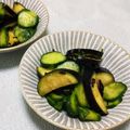 みかかめ's cooksnap of when they made ナスときゅうりの塩昆布浅漬け.