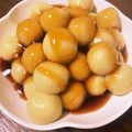 ゆっきにゃ's cooksnap of when they made さつまいものお月見団子.