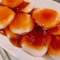 ろびりーな's cooksnap of when they made モチモチつるん☆お豆腐白玉おかずみたらし.