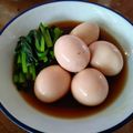 ひ-ﾁｬﾝ's cooksnap of when they made オイスターで絶品♥半熟煮卵！.