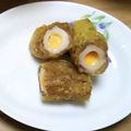 みぃくんのママ's cooksnap of when they made ✾チーズINちくわのカレー揚げ✾.