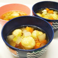えリﾋﾟｮﾝ★'s cooksnap of when they made とろーりもちもちおから団子入り❤すまし汁.