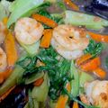 アボガドまん's cooksnap of when they made 海老とチンゲン菜の簡単♪味覇炒め.
