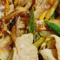 りーとぽん's cooksnap of when they made さつまいもと豚コマの生姜焼き.