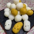 clover♡3's cooksnap of when they made ☆お月見うさぎとだんご☆.