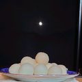 お山のエイ's cooksnap of when they made 簡単月見団子.