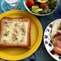 たぁープ〜's cooksnap of when they made ブラックペッパーチーズトースト.