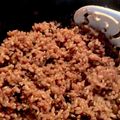もものすけのまま's cooksnap of when they made ふっくら土鍋炊き♡黒豆玄米ごはん.