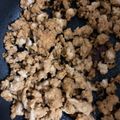 蜜柑の花's cooksnap of when they made 鶏そぼろ 鶏ひき肉とチューブ生姜だけ.