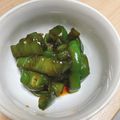 ゆききっちん's cooksnap of when they made とってもシンプル☆ピーマンの甘辛煮.