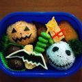 クックCHASDT☆'s cooksnap of when they made キャラ弁 簡単 ハロウィン ジャック.