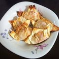 sayacarta's cooksnap of when they made 里芋サモサ ピザ風味.