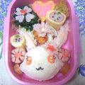 yume☆mamy's cooksnap of when they made 簡単！キャラ弁☆ジュエルペットのルビー♪.