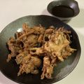 papikun's cooksnap of when they made 失敗なし！簡単♡サクサク♪南瓜のかき揚げ.