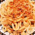 ★☆★アリエル★☆★'s cooksnap of when they made にんにくバター香る～香ばし焼きうどん.