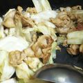 クックBKYN9D☆'s cooksnap of when they made 豚ハラミとキャベツのラー油ぽん酢炒め.