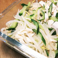 mikkusan's cooksnap of when they made 鶏ささみとキュウリ もやしの塩レモン和え.