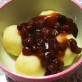 黒豆さん。's cooksnap of when they made 材料2つ♪もちもちやわらかお月見団子.