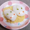 たはぴのかか's cooksnap of when they made うさちゃんのお月見団子♪.