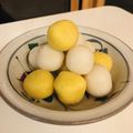 yummyworks's cooksnap of when they made 優しい甘さの二色お月見団子.