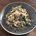 delfiore's cooksnap of when they made ほうれんそうとコーンのサラダ.