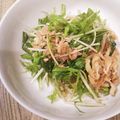 4児男子母さんの台所's cooksnap of when they made ☆水菜と切り干し大根のサラダ☆.