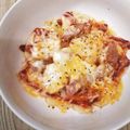 4児男子母さんの台所's cooksnap of when they made レンジで簡単！じゃがいもピザ.