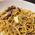 雨です's cooksnap of when they made サバの焦がしバター醤油パスタ.