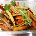 ちぃくらげ's cooksnap of when they made サツマイモとゴボウと水菜のサラダ.