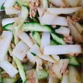 なな39's cooksnap of when they made 混ぜるだけで簡単！大根と胡瓜のツナサラダ.