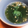 おうちゃん母さん's cooksnap of when they made 簡単☆韓国風わかめスープ.