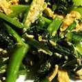 Muffin33's cooksnap of when they made 小松菜と油揚げの炒め物.