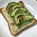 亜久里's cooksnap of when they made アボガドとバナナのスパイシーなトースト.